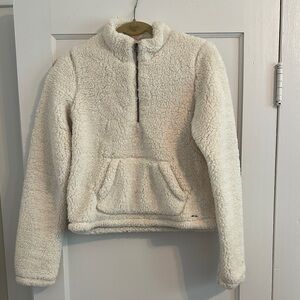 Cozy Cream Sherpa Pullover